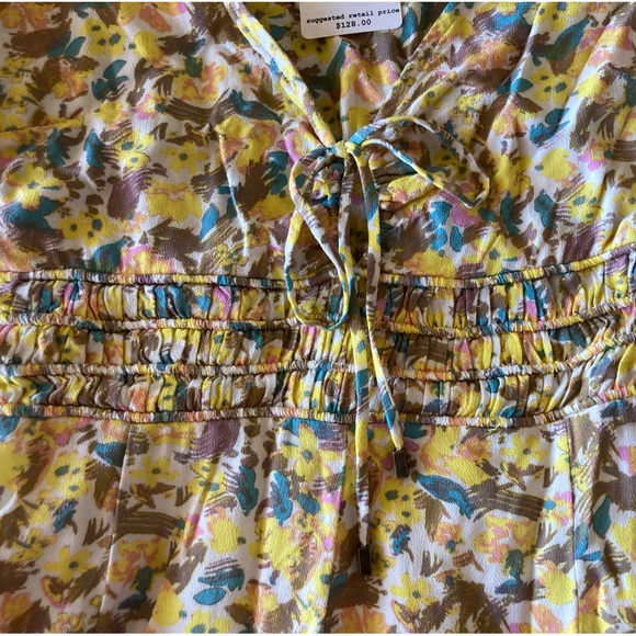 NWT Free People “lily combo” size 8. Short sleeve lined, perfect for Spring! - Picture 7 of 8